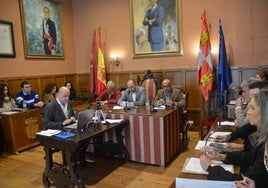 Pleno ordinario en el Ayuntamiento de Ciudad Rodrigo.