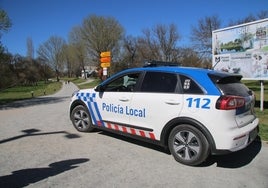 La Policía Local en la Isla del Soto.