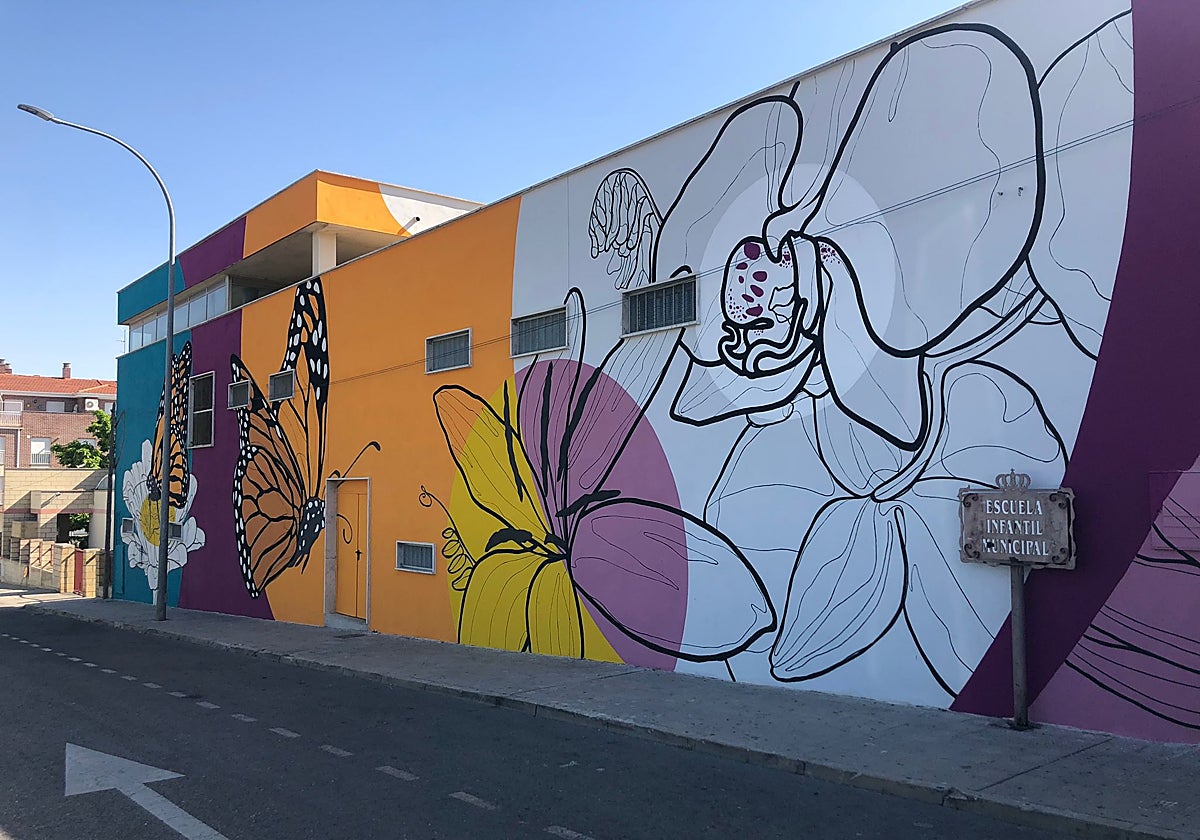 Exterior de la Escuela Infantil de Santa Marta.