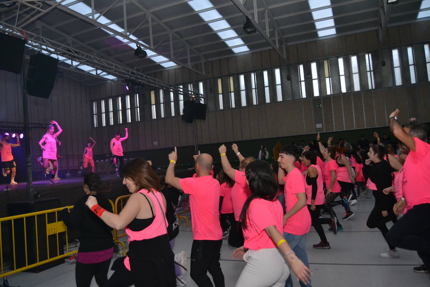 Ciudad Rodrigo se mueve al ritmo de las “zumba sisters”