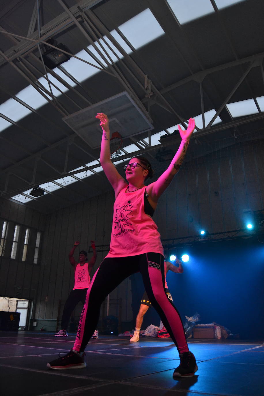 Ciudad Rodrigo se mueve al ritmo de las “zumba sisters”