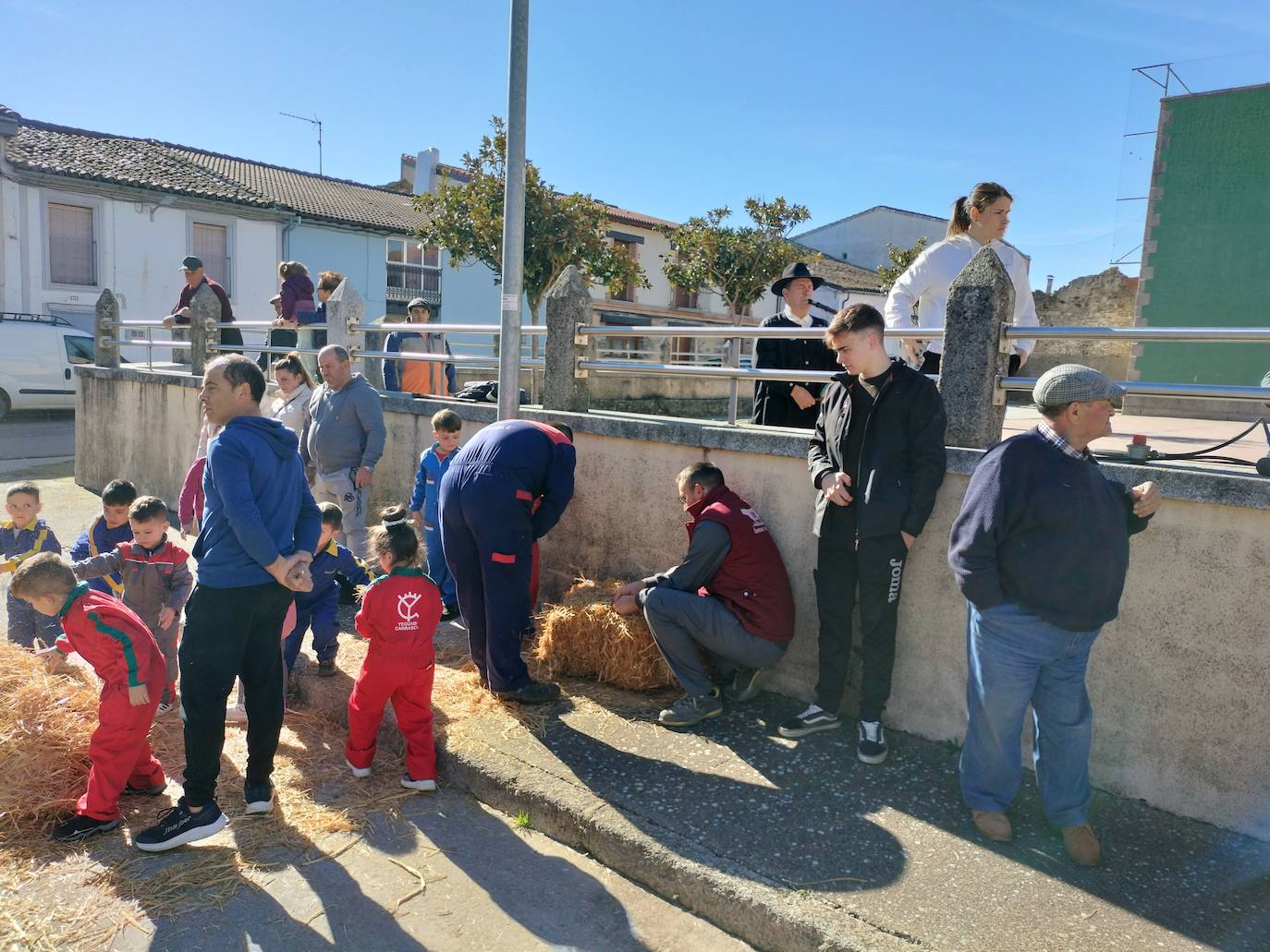 Los niños protagonizan la matanza de Fuenterroble de Salvatierra