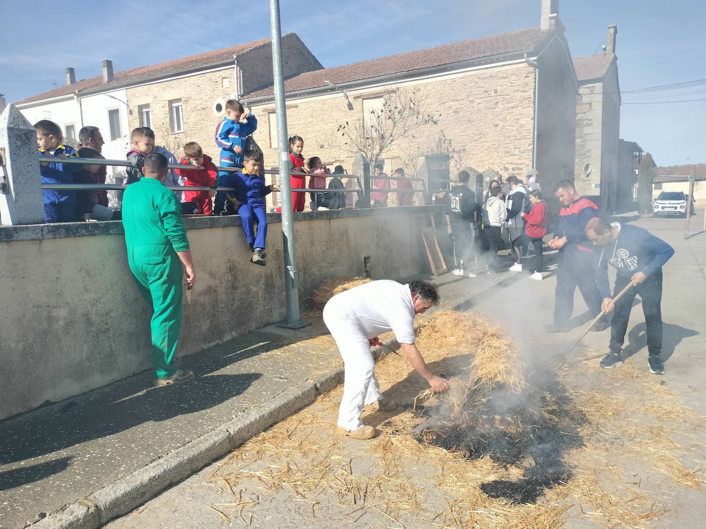 Los niños protagonizan la matanza de Fuenterroble de Salvatierra