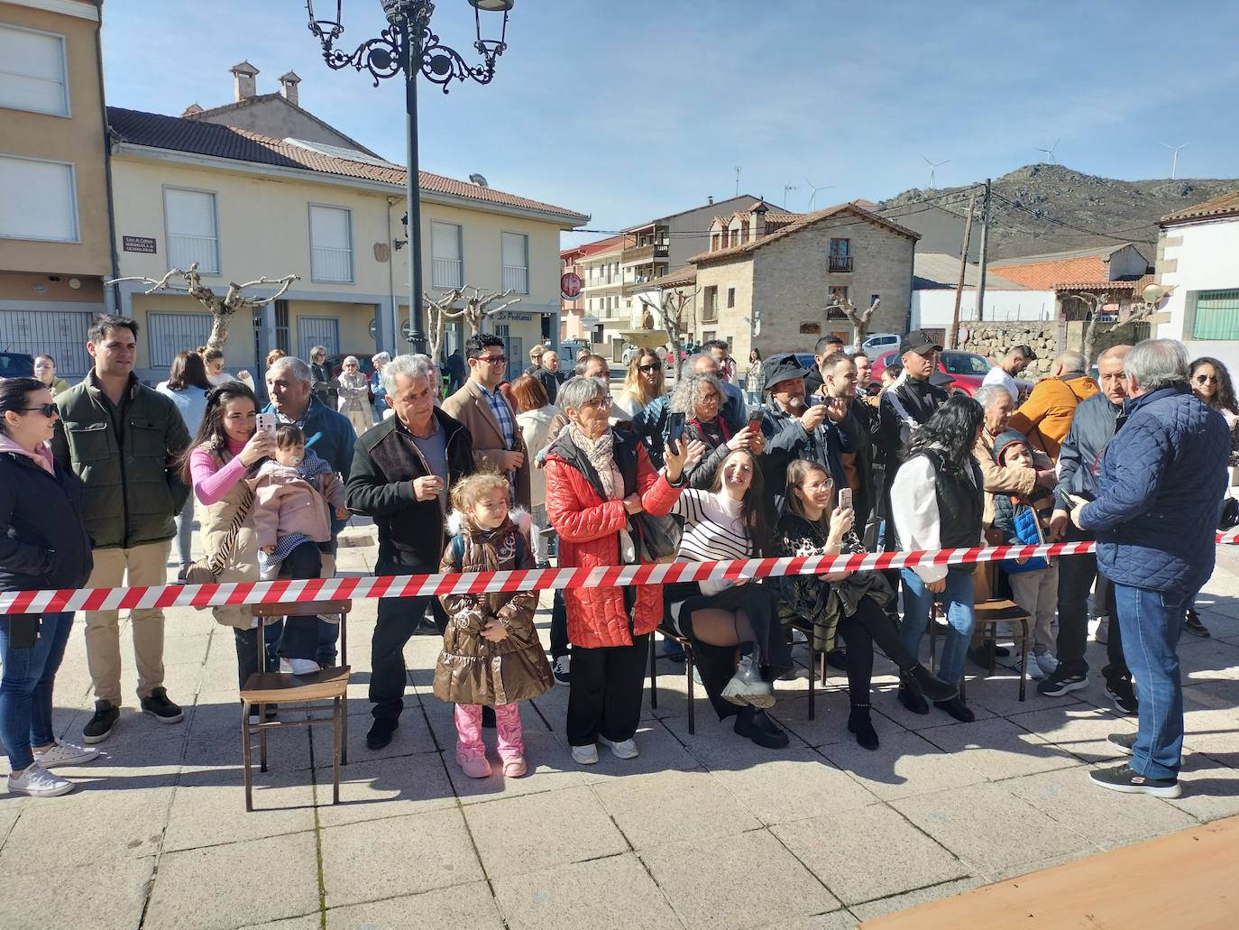 Vicente del Bosque, matancero de honor de la tercera matanza típica de Sorihuela