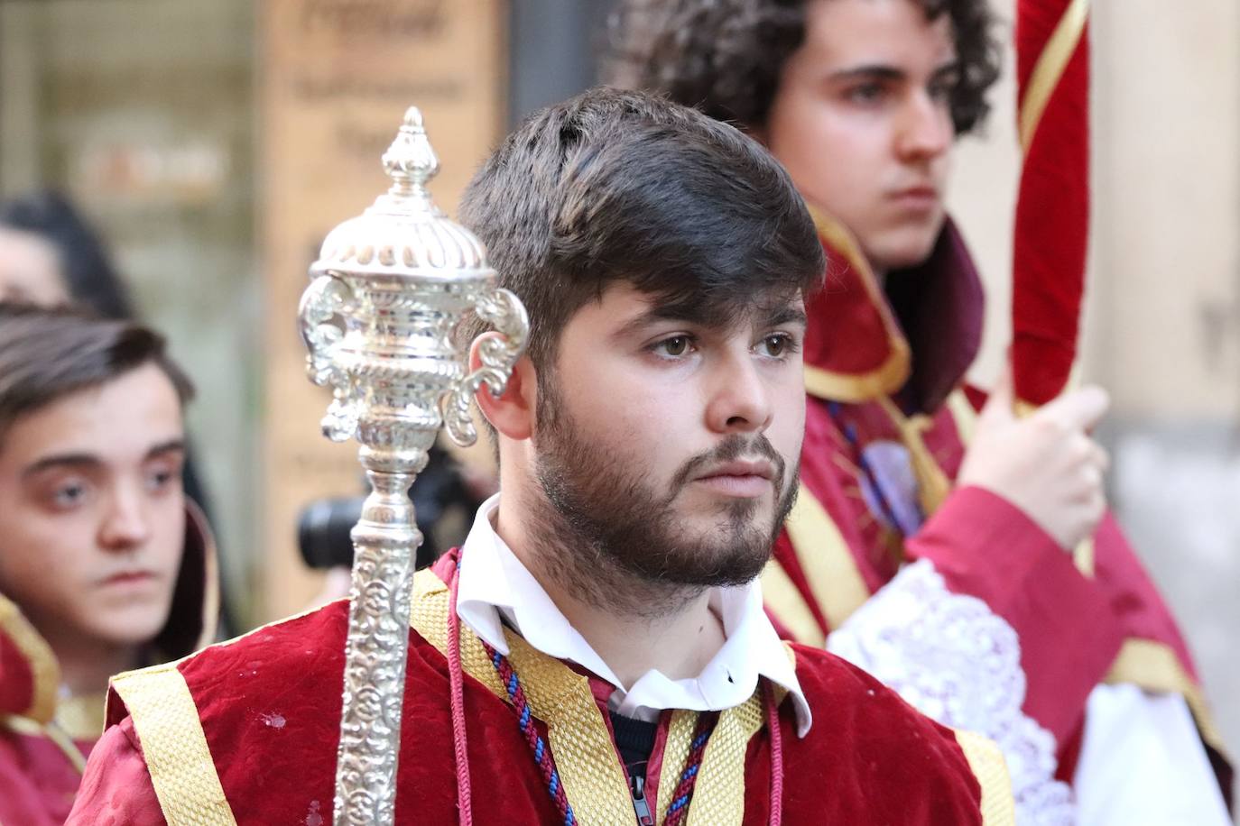 La solemnidad de Jesús Despojado recorre las calles salmantinas