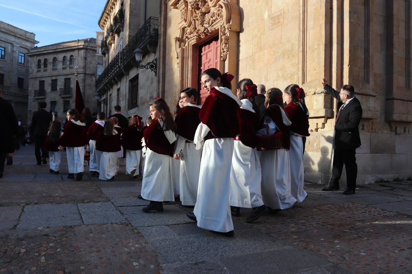 La solemnidad de Jesús Despojado recorre las calles salmantinas