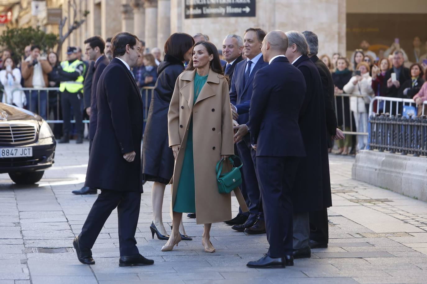 En imágenes: la Reina Letizia visita Salamanca