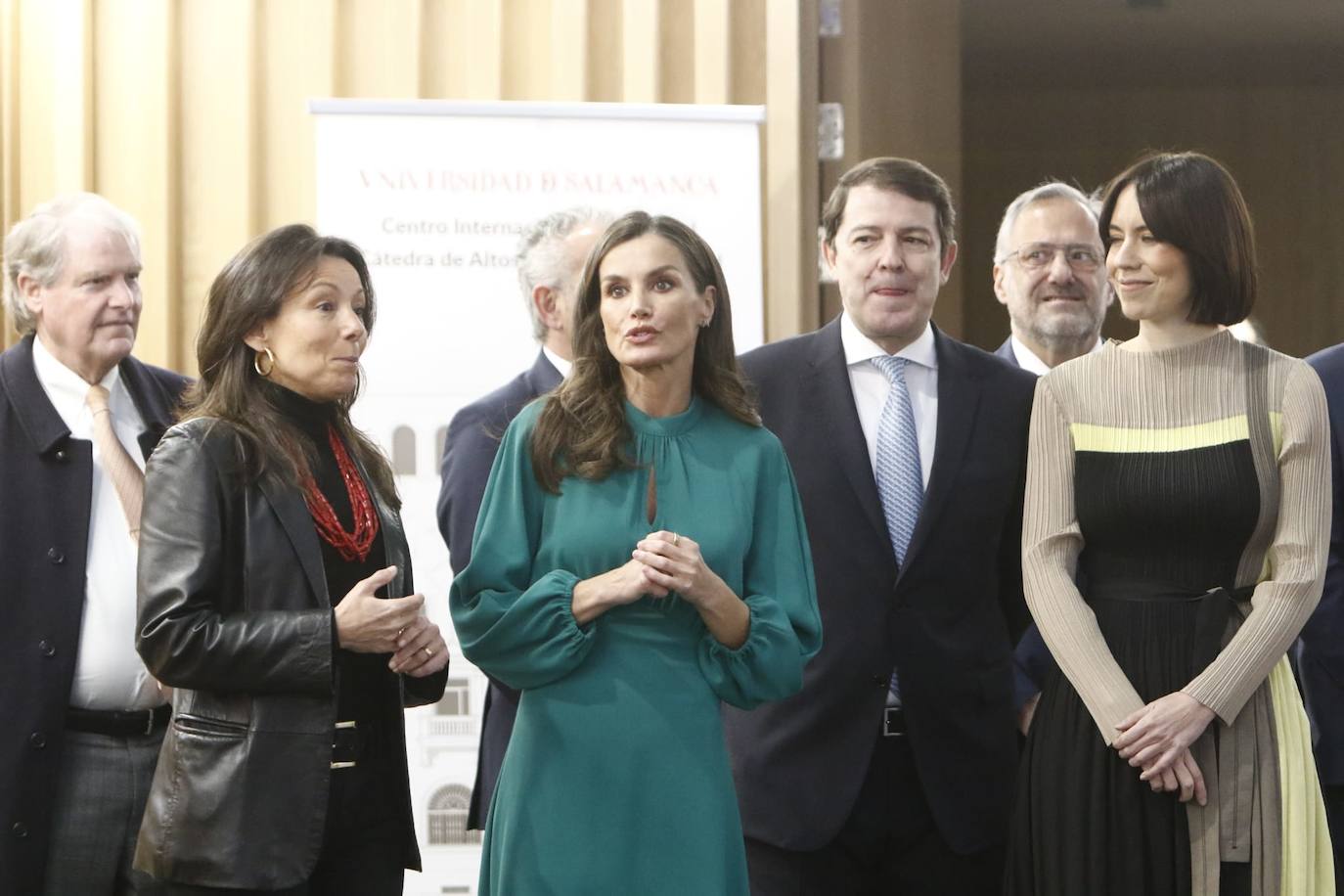 En imágenes: la Reina Letizia visita Salamanca