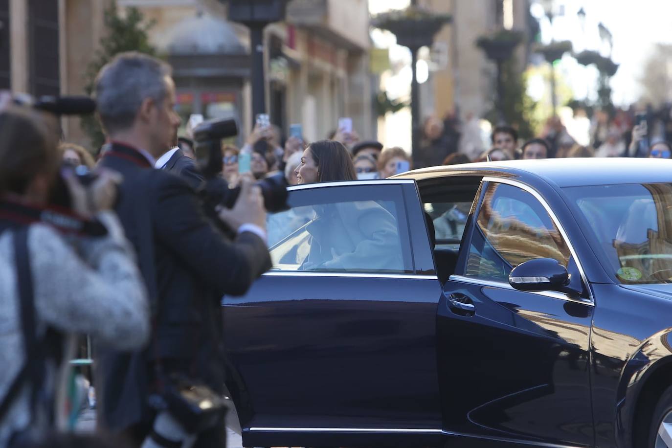 En imágenes: la Reina Letizia visita Salamanca