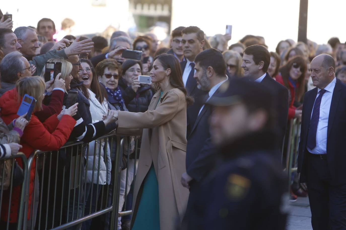 En imágenes: la Reina Letizia visita Salamanca