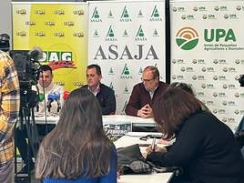 Una imagen de la rueda de prensa.