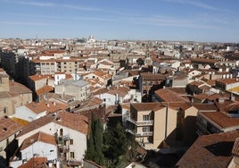 Vista aérea de la ciudad de Salamanca.