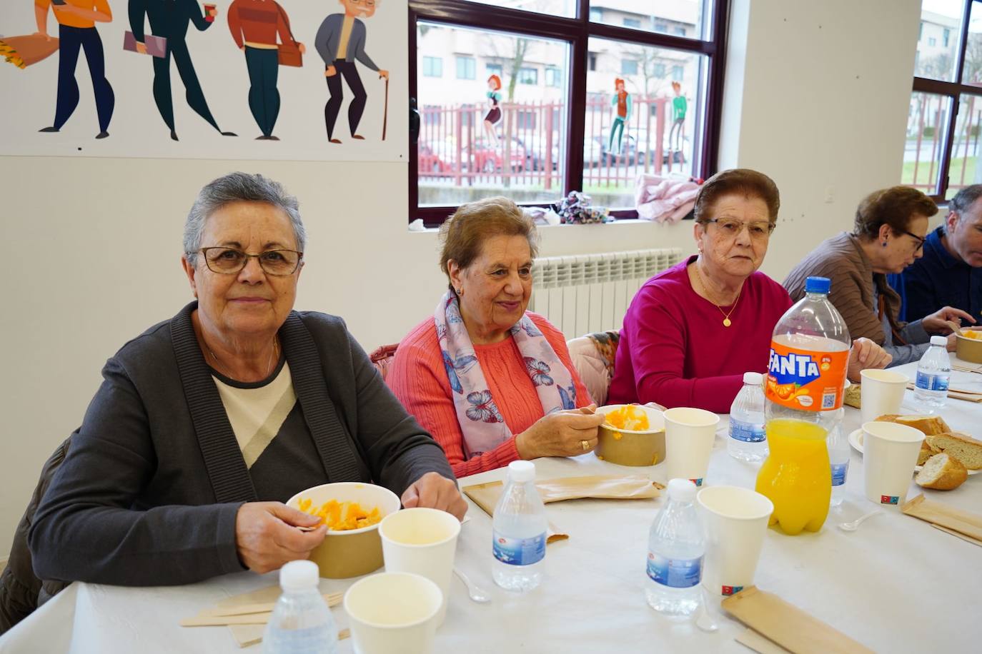 Platos típicos en Puente Ladrillo por la Semana Solidaria