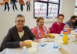 Los vecinos de Puente Ladrillo disfrutaron de una agradable comida