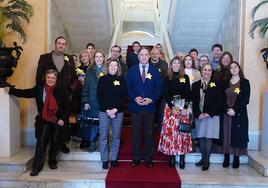 El Ayuntamiento celebra el 'cumpleaños' de la Asociación de enfermedades raras de Castilla y León