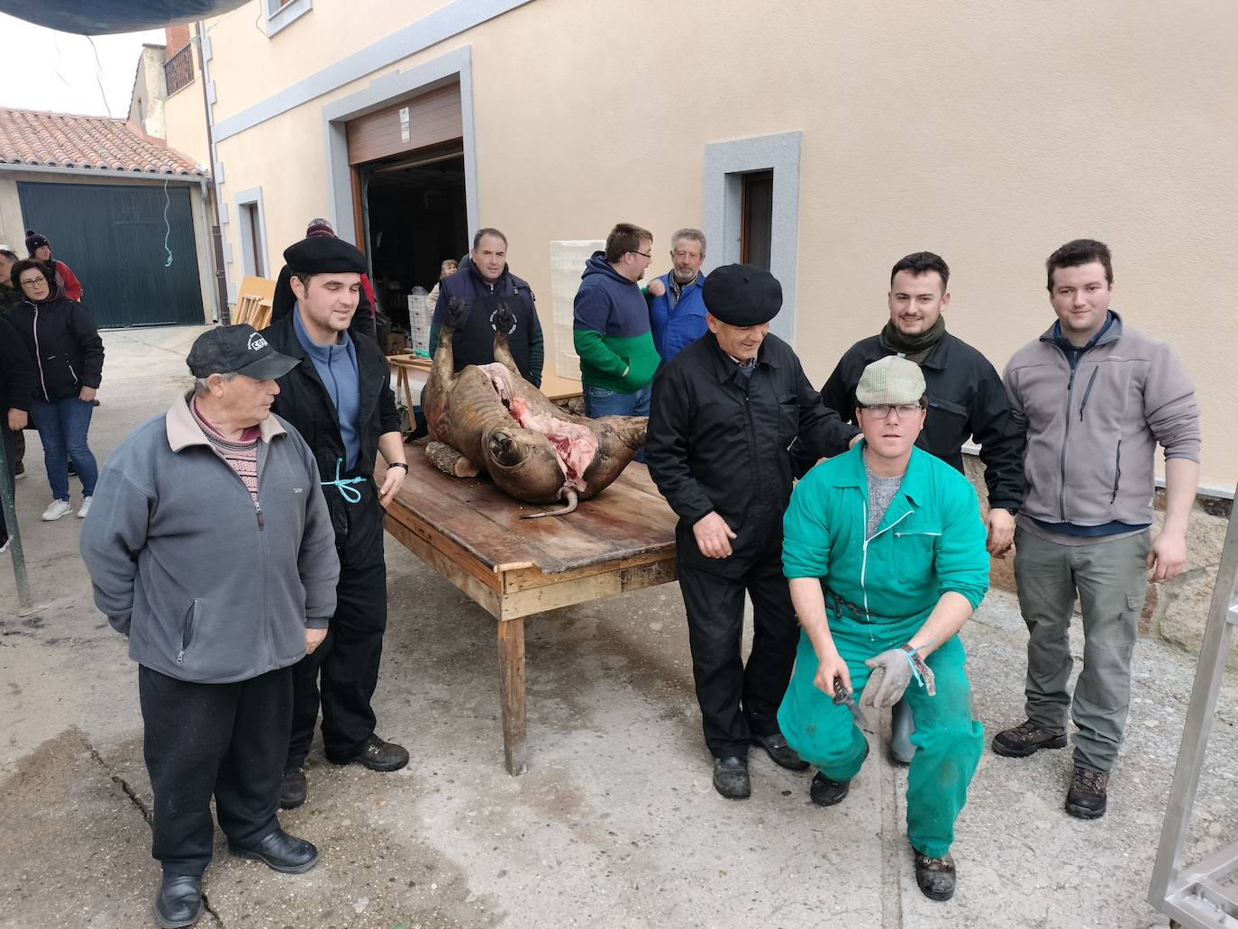 Alegría matancera en Santibáñez de Béjar