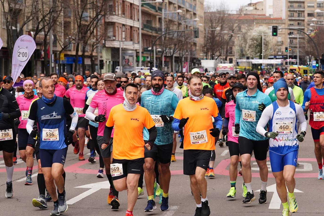 Las mejores imágenes de la Media Maratón Ciudad de Salamanca 2024
