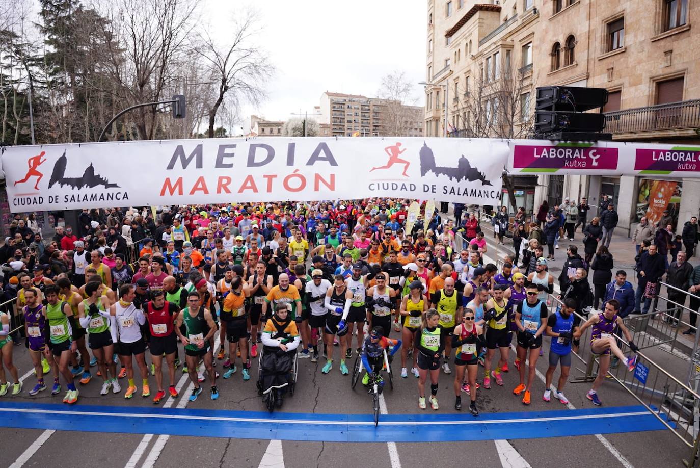 Las mejores imágenes de la Media Maratón Ciudad de Salamanca 2024