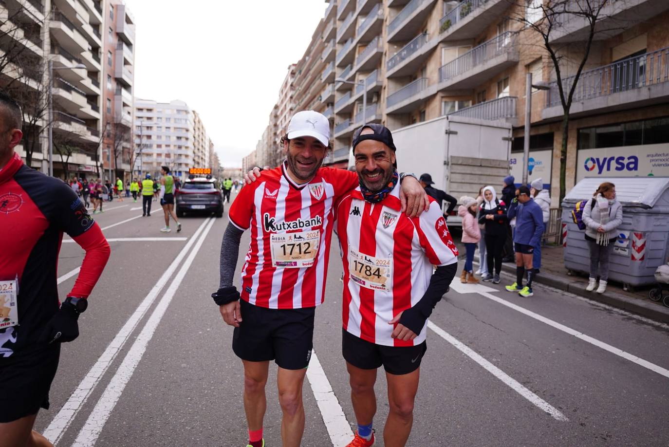 Las mejores imágenes de la Media Maratón Ciudad de Salamanca 2024