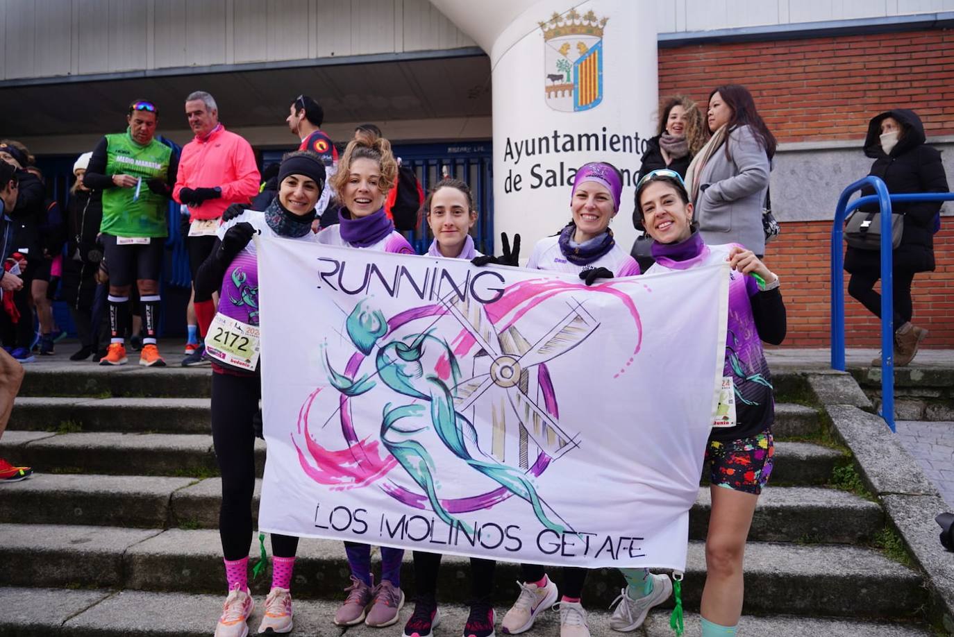 Las mejores imágenes de la Media Maratón Ciudad de Salamanca 2024