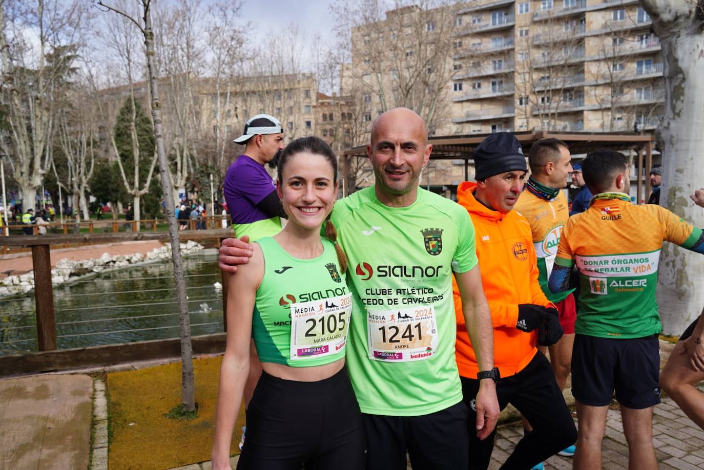 Las mejores imágenes de la Media Maratón Ciudad de Salamanca 2024