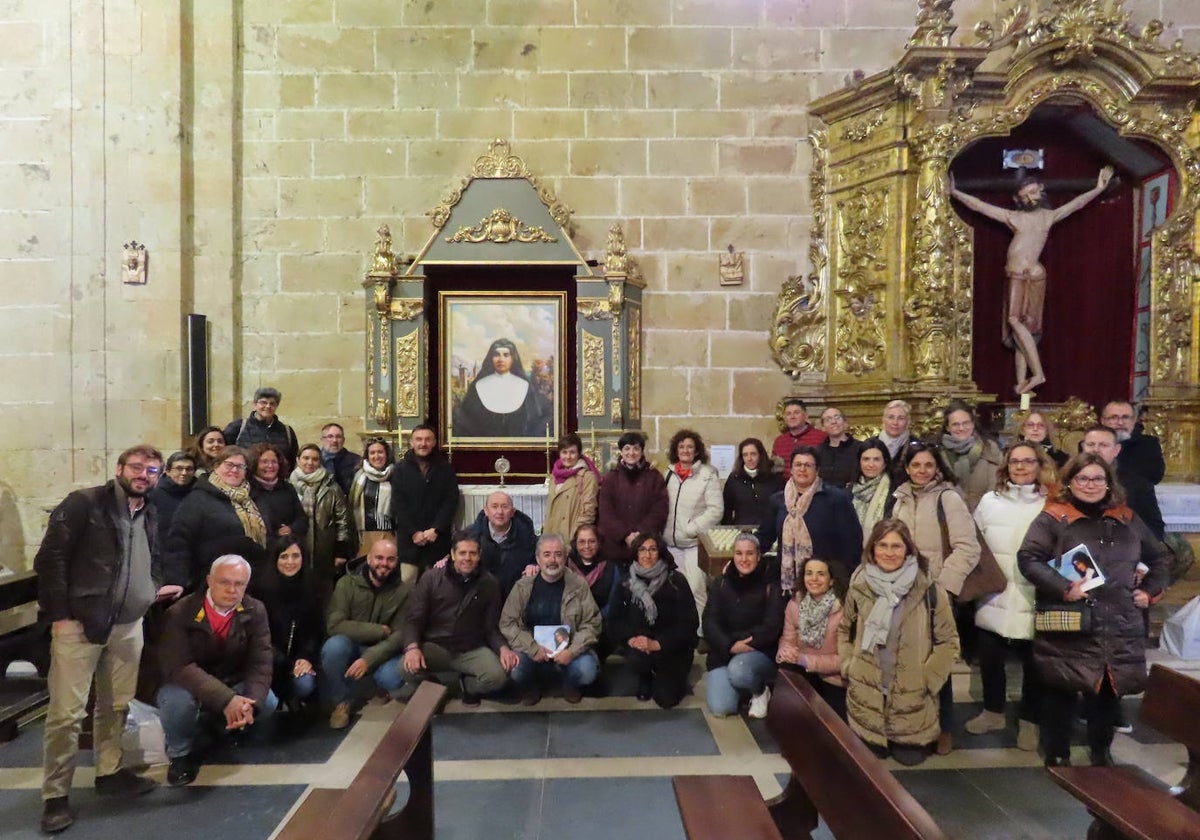 Foto de familia de los directores generales de las escuelas salesianas.