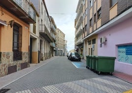 Calle Abajo de Guijuelo.