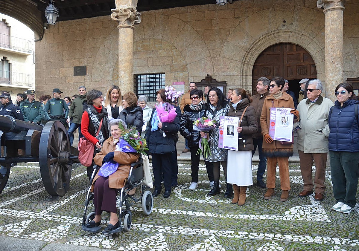 Ciudad Rodrigo reivindica la valía de las mujeres en el 8M