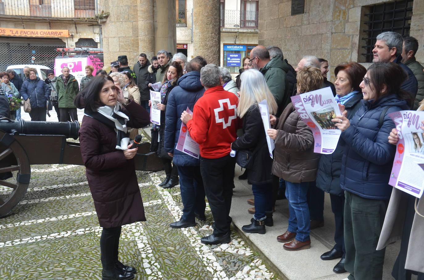 Ciudad Rodrigo reivindica la valía de las mujeres en el 8M