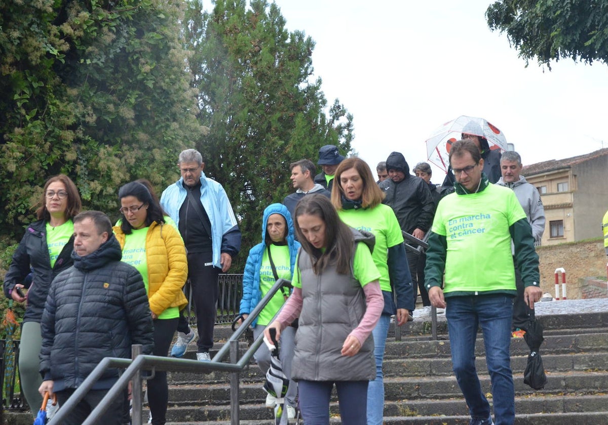 Marcha de Aecc en Ciudad Rodrigo, una de las iniciativas más populares.