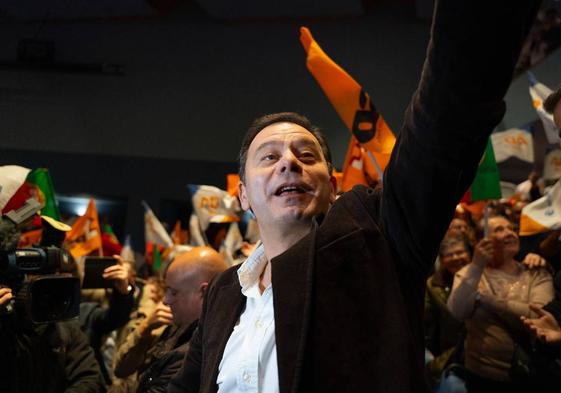 El líder de Alianza Democrática, Luís Montenegro