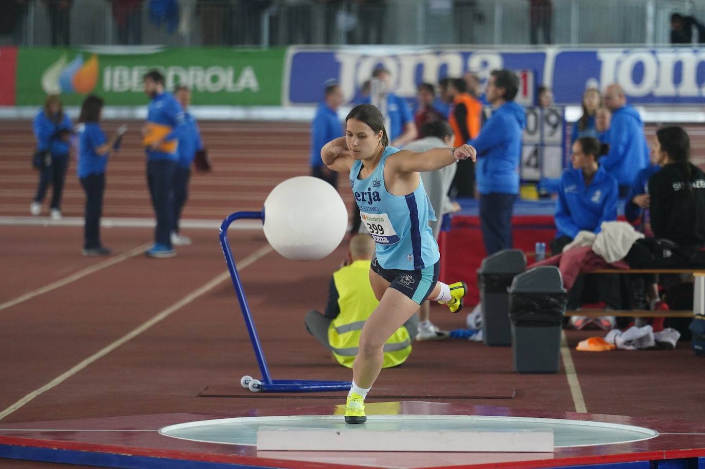 El Nacional sub 20 short track termina en Salamanca con doble récord de España en los 60 metros