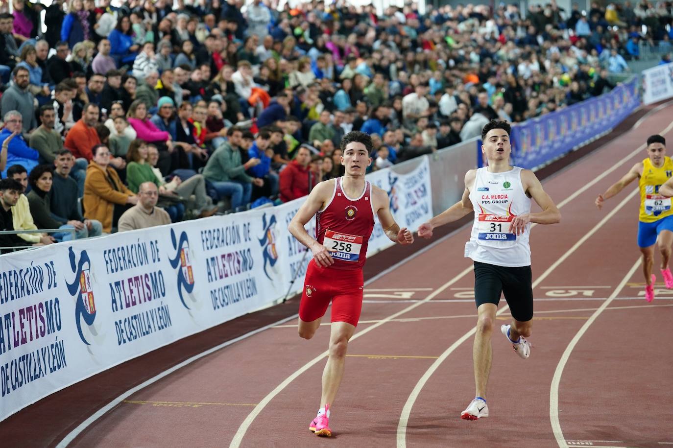 El Nacional sub 20 short track termina en Salamanca con doble récord de España en los 60 metros