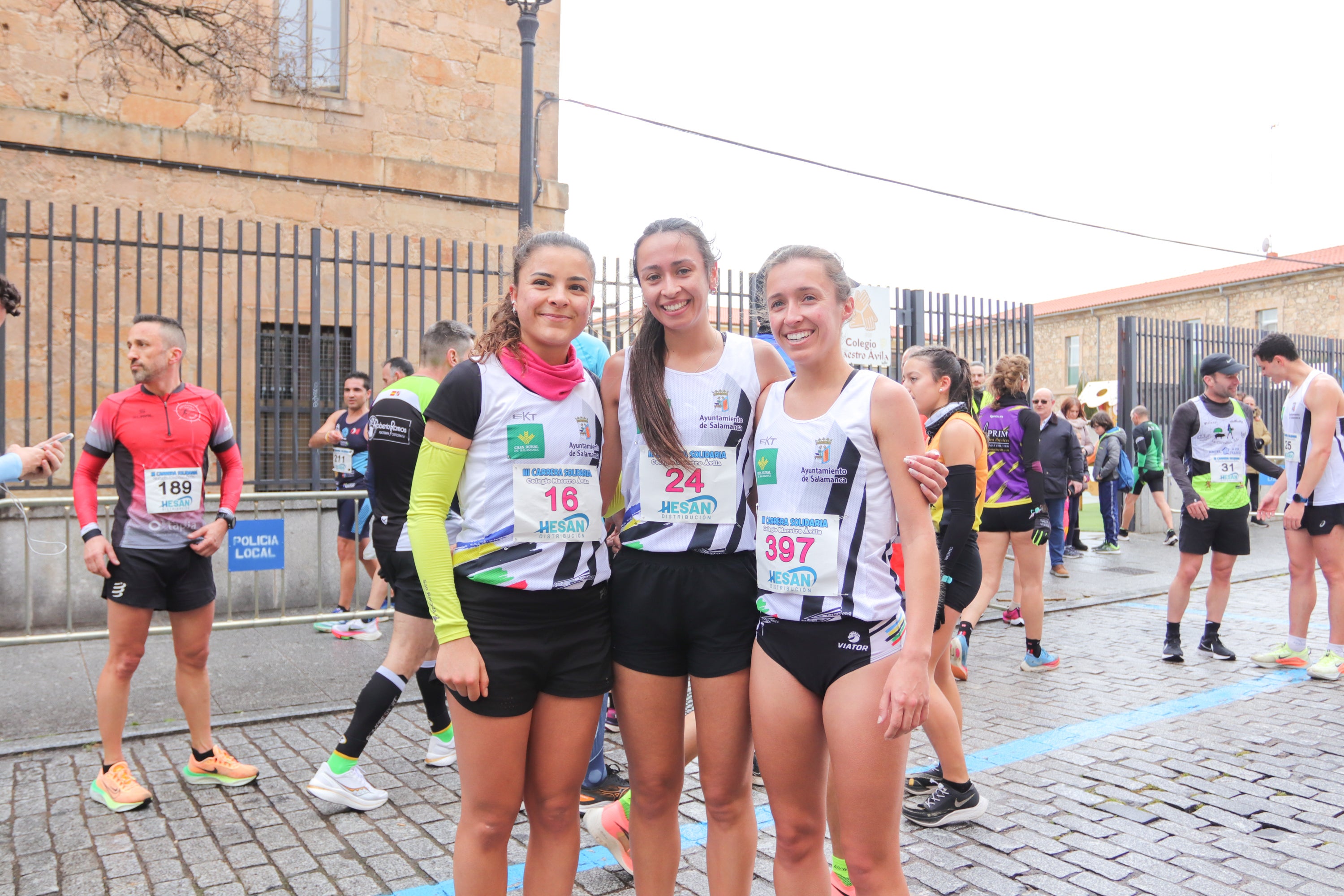 Yanis Sánchez y Lucía Corral vencen en la III Carrera Solidaria del Maestro Ávila