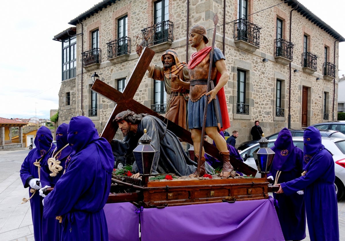 Procesión de 'La Carrera' en Ledesma.