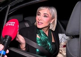 Ana María Aldón bromea con la competencia que le ha salido al tener a Eladio de novio.