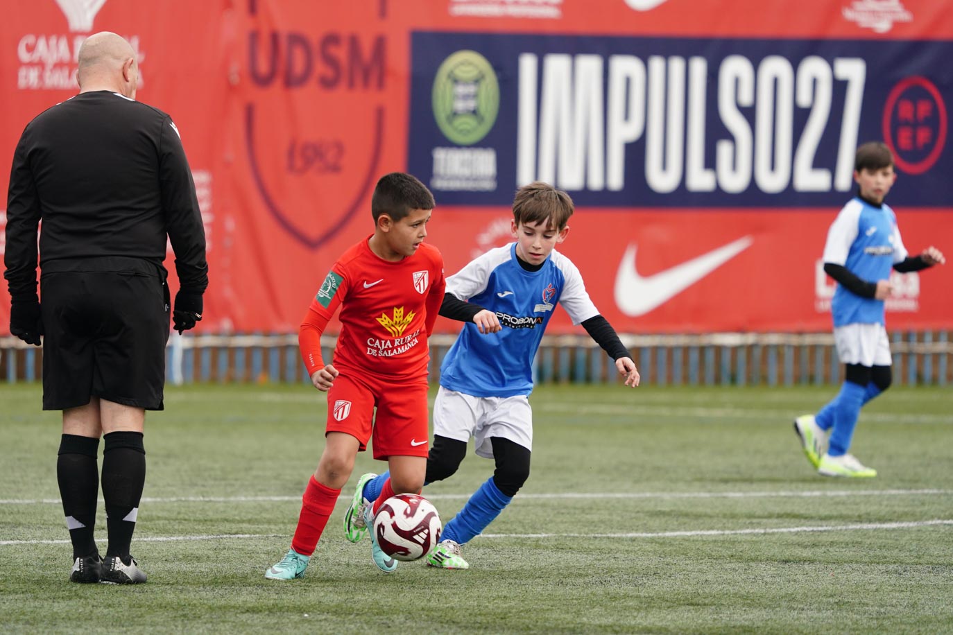 Las mejores imágenes de la jornada 19 del fútbol base en Salamanca