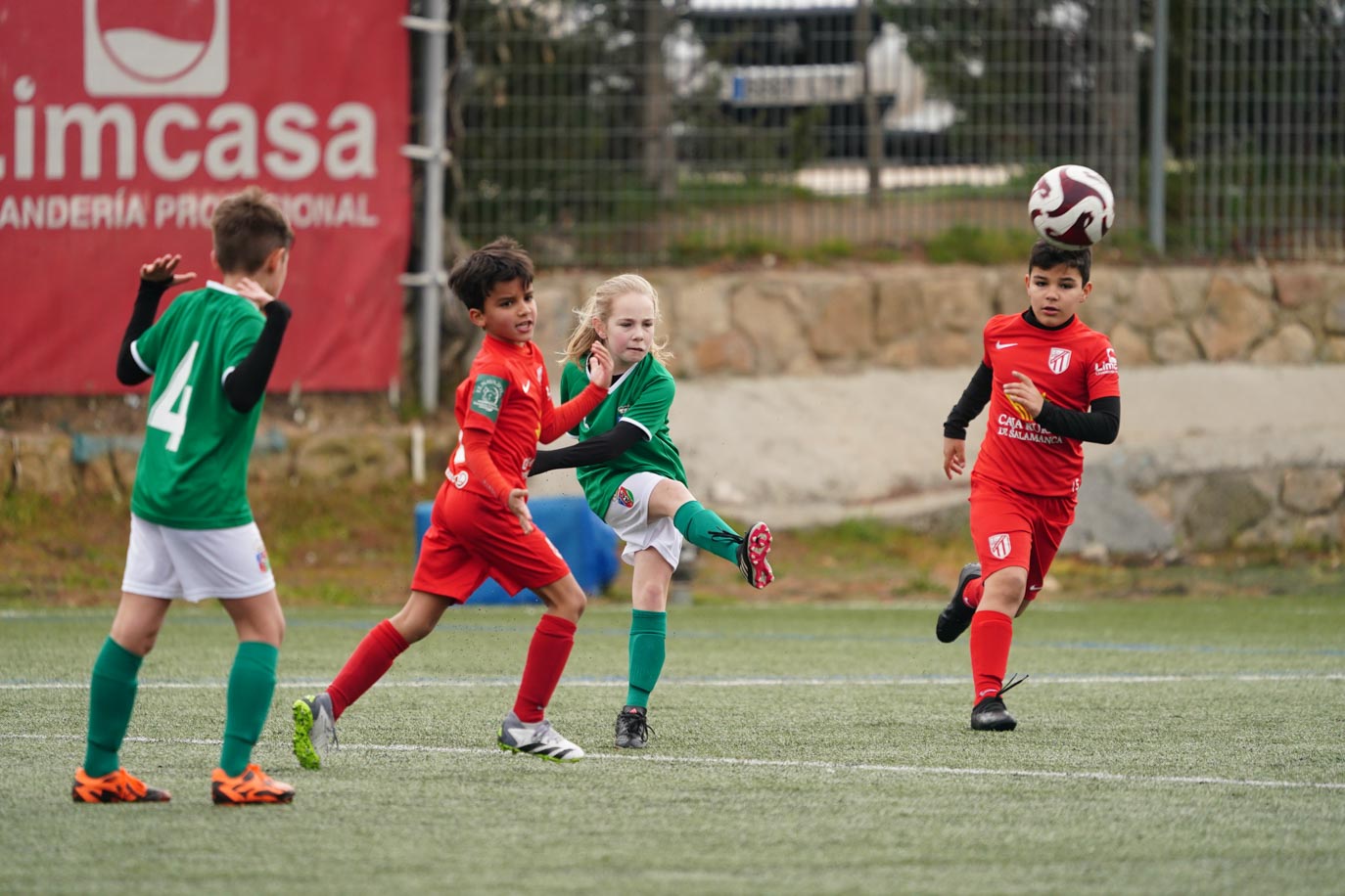 Las mejores imágenes de la jornada 19 del fútbol base en Salamanca