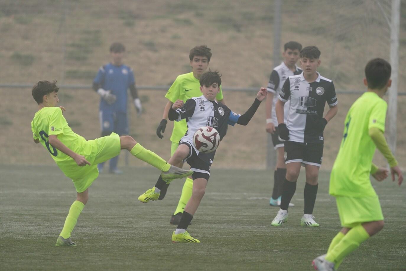 Las mejores imágenes de la jornada 19 del fútbol base en Salamanca