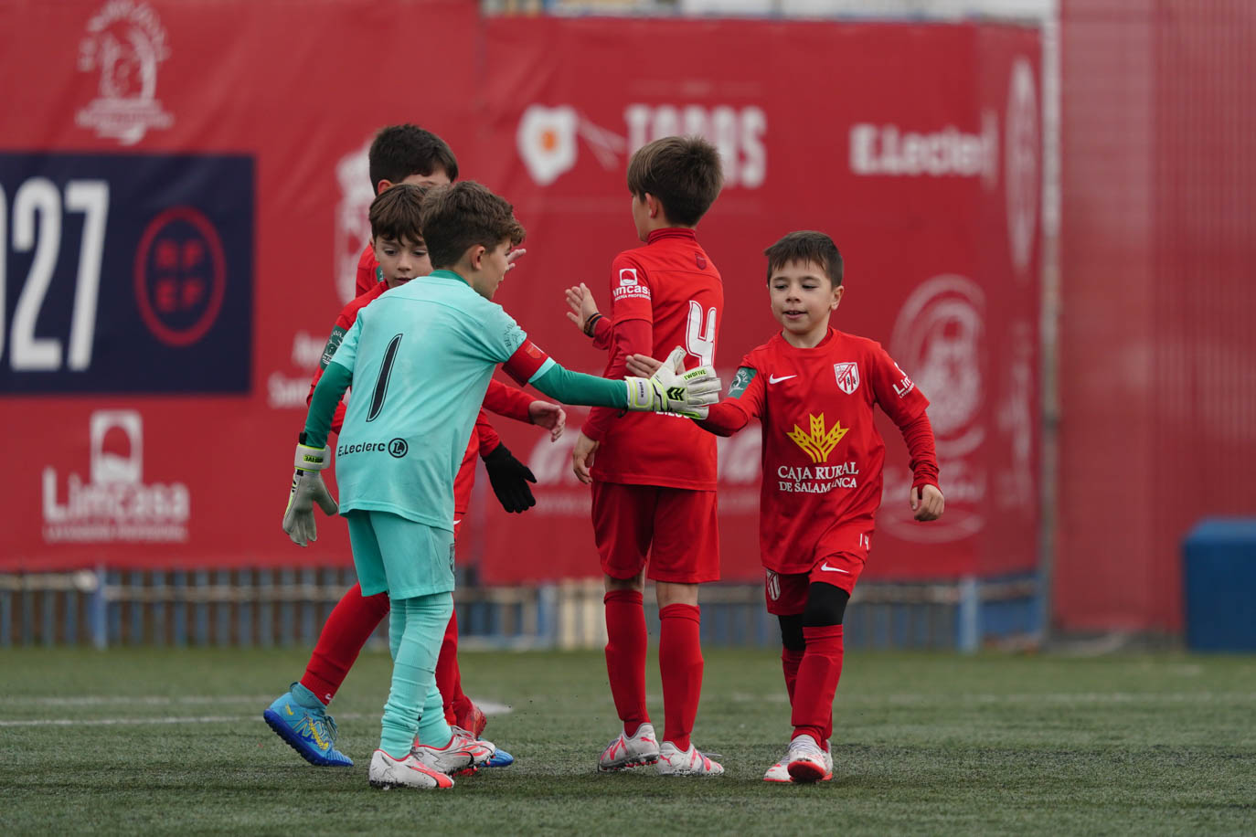 Las mejores imágenes de la jornada 19 del fútbol base en Salamanca