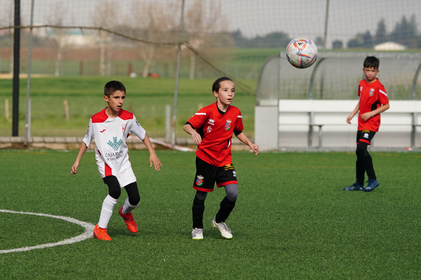 Las mejores imágenes de la jornada 19 del fútbol base en Salamanca