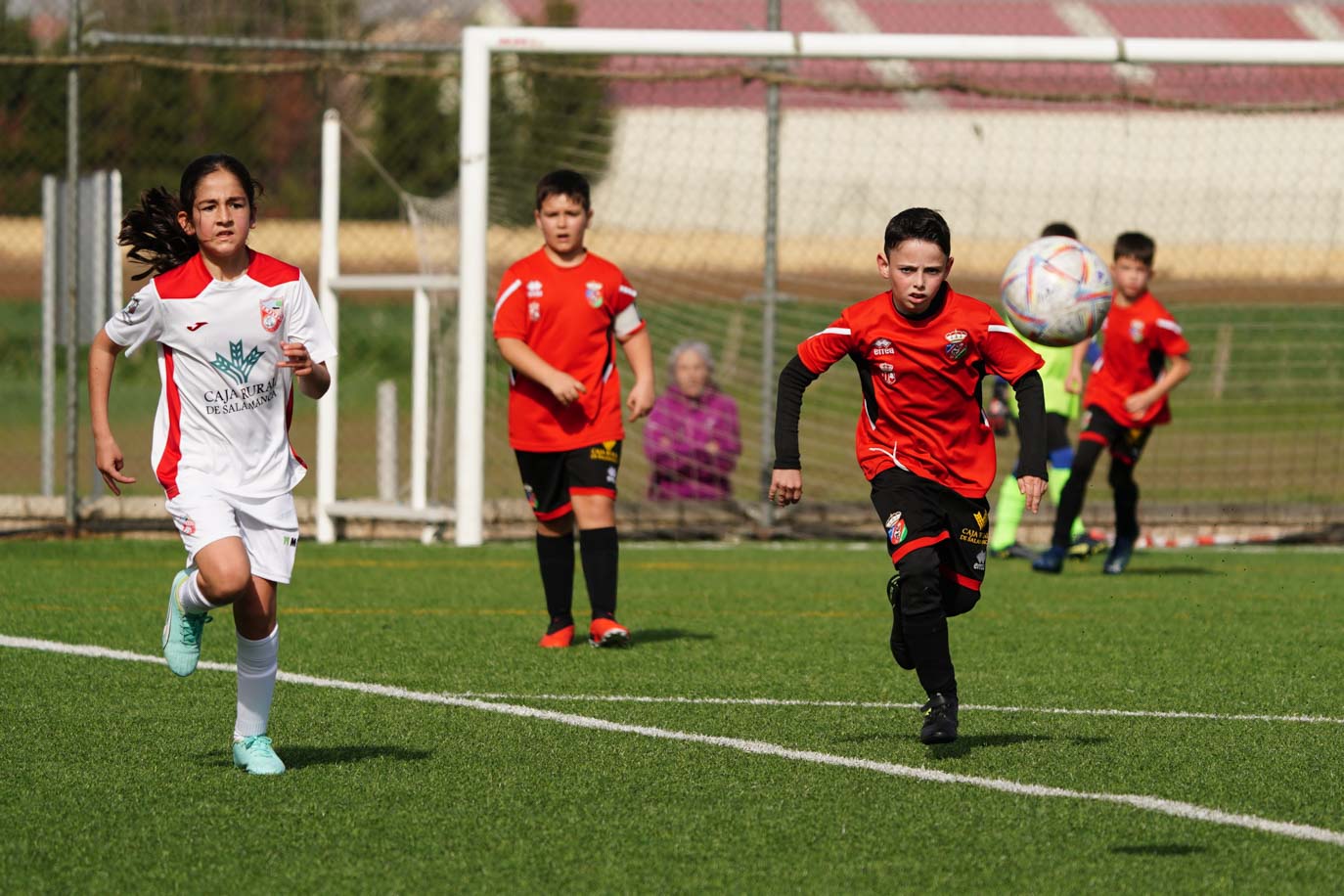 Las mejores imágenes de la jornada 19 del fútbol base en Salamanca