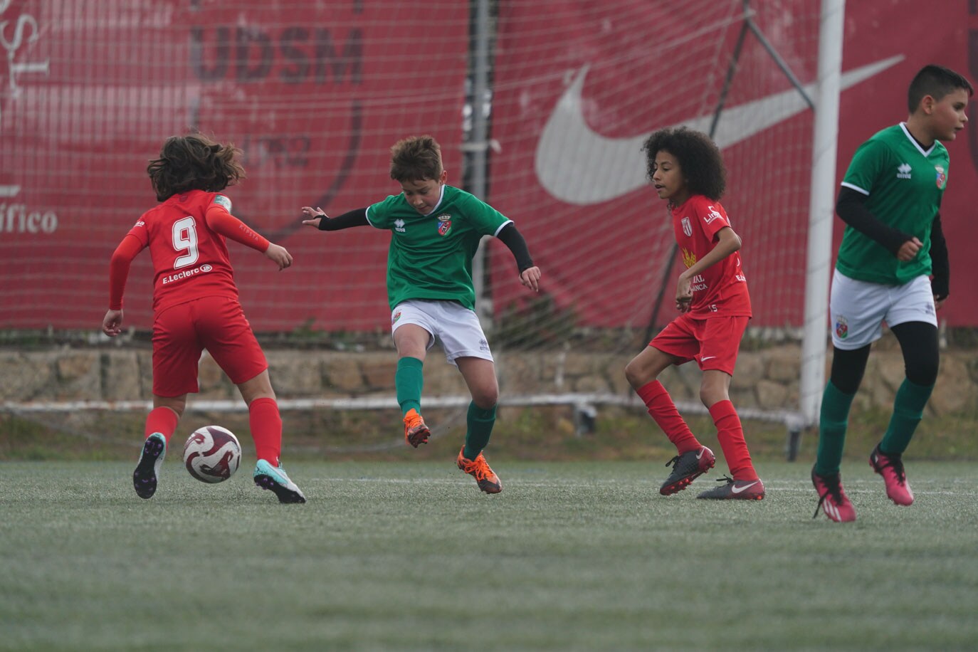 Las mejores imágenes de la jornada 19 del fútbol base en Salamanca