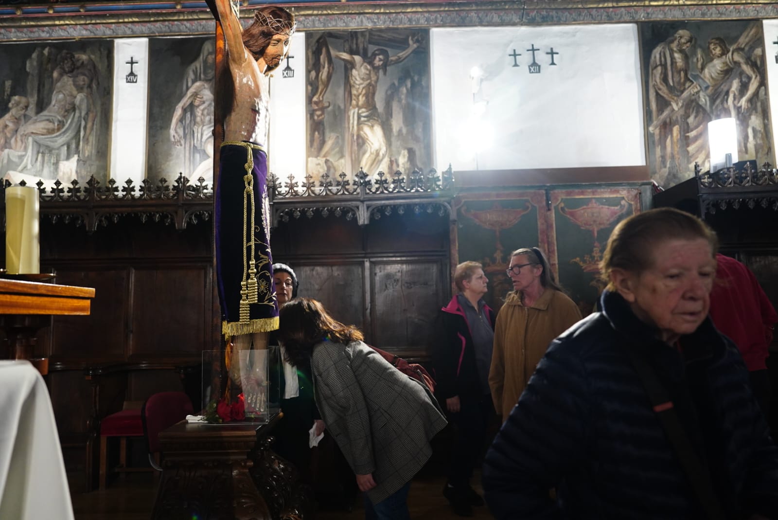 Devoción centenaria al Cristo de los Milagros