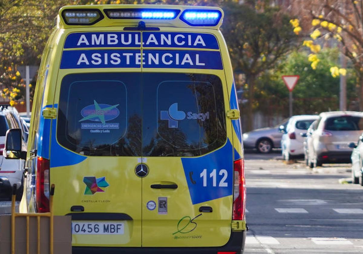 Imagen de una ambulancia.