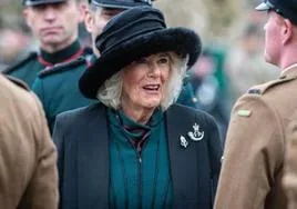 La Reina Camilla, de visita en Belfast