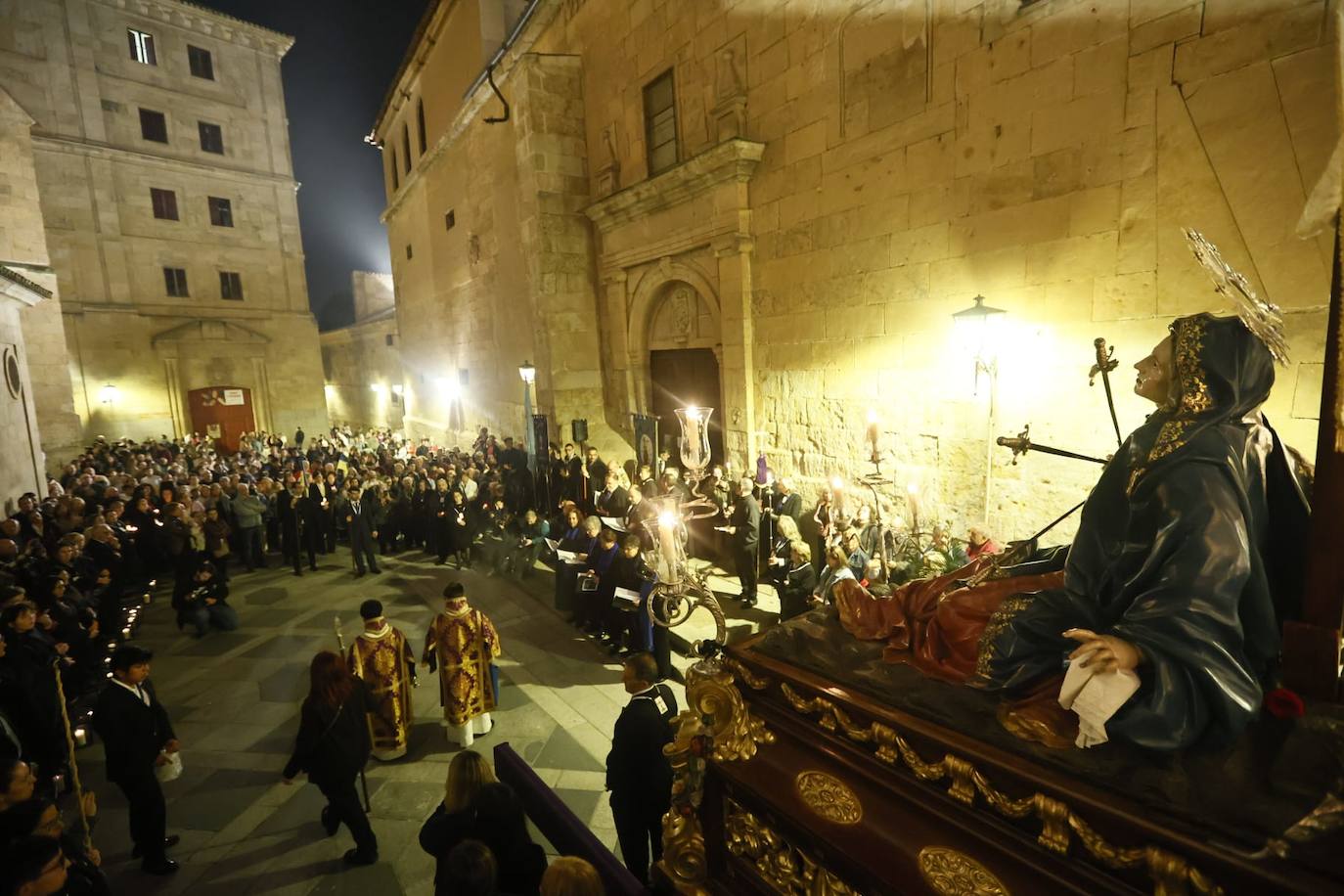 Arranca la Semana Santa con la salida de la Virgen de los Dolores