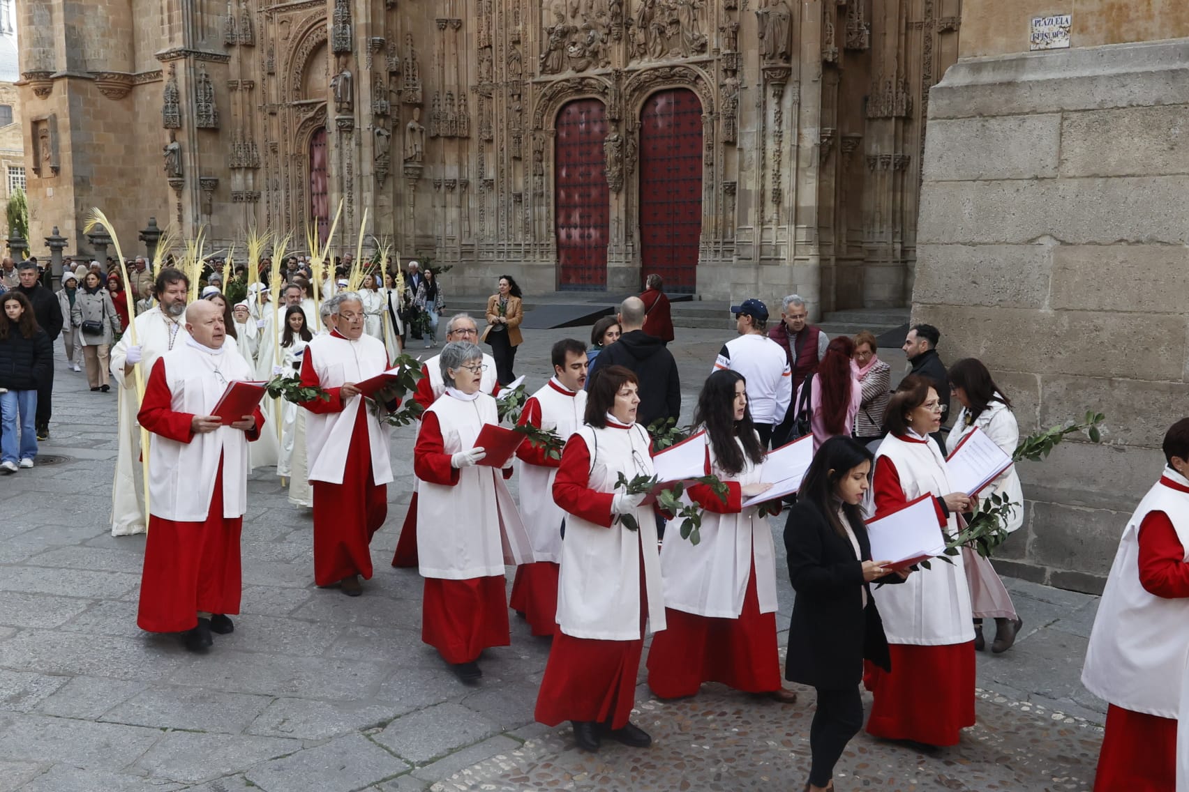 Las mejores imágenes de la procesión de La Borriquilla en Salamanca