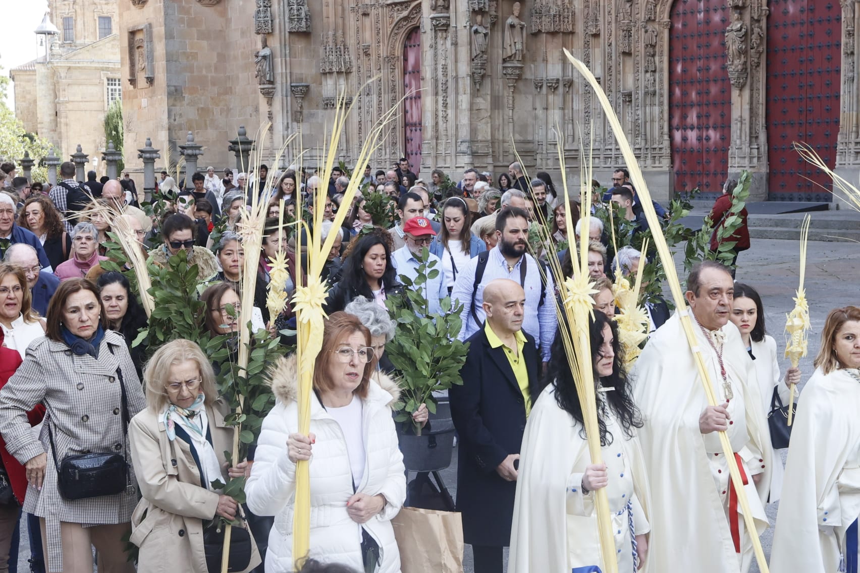 Las mejores imágenes de la procesión de La Borriquilla en Salamanca