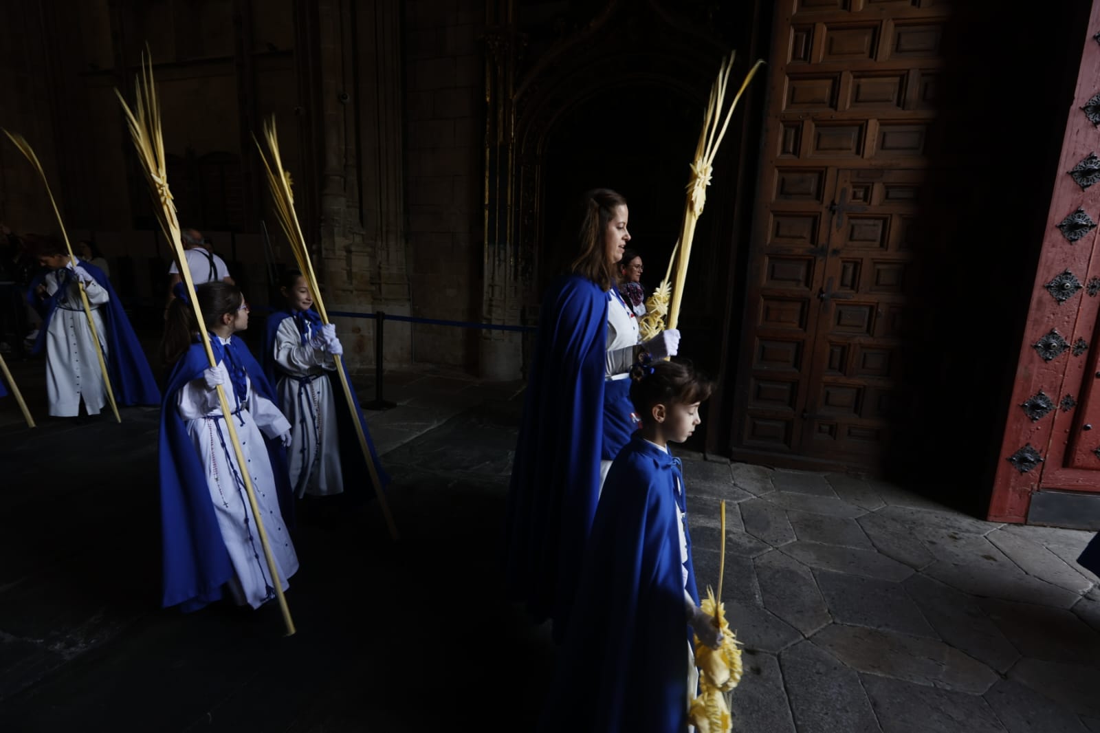 Las mejores imágenes de la procesión de La Borriquilla en Salamanca